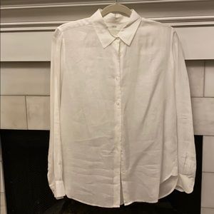 Linen Uniqlo button down